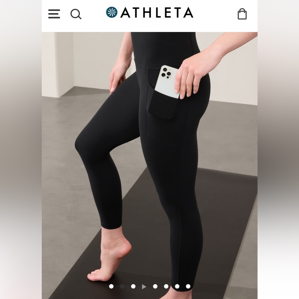 ATHLETA stash leggings Small